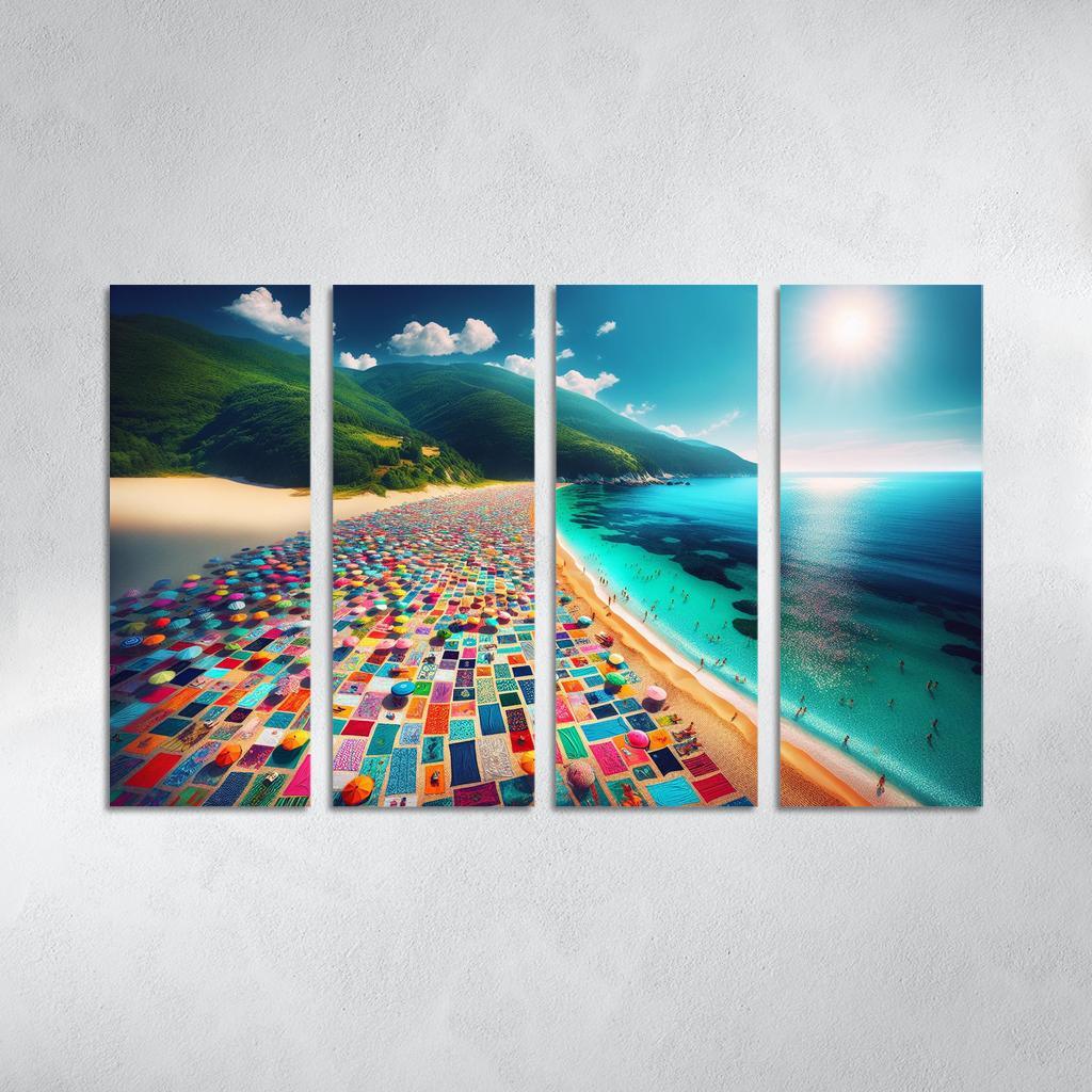 Emerald Isle A Slice Of Paradise Custom Paintings Frame