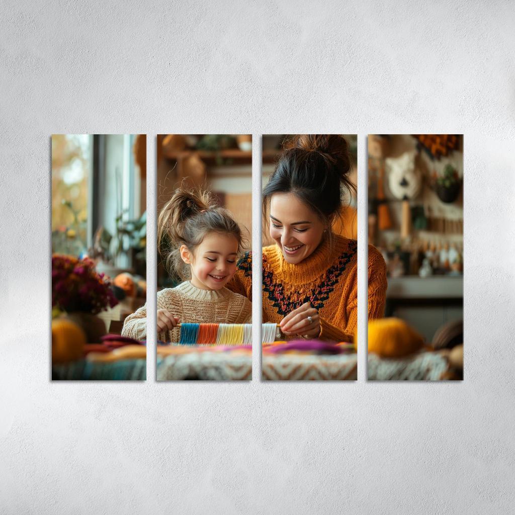 Threads Of Joy Weaving A Mothers Heart One-piece Frames