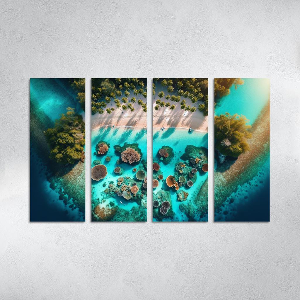 Crystal Waters An Aquatic Wonderland Custom Paintings Frame