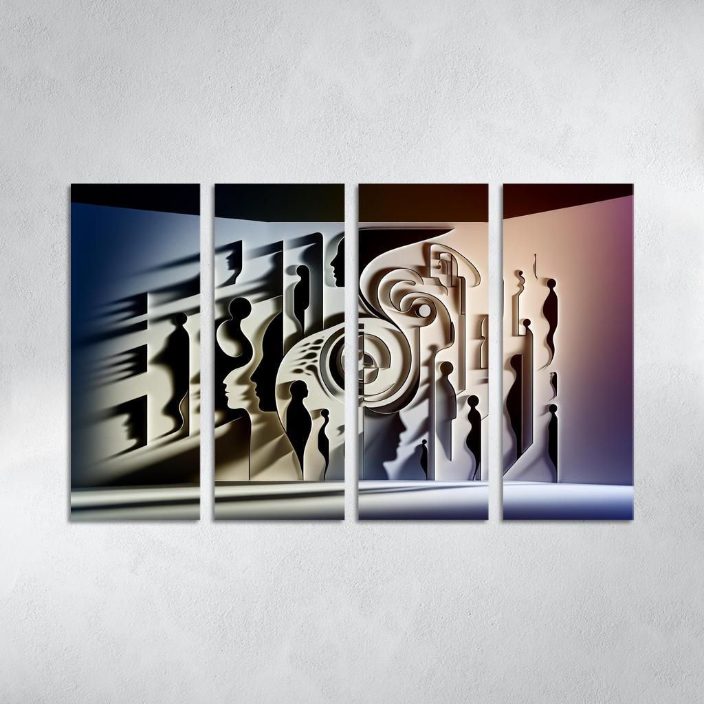 Shadows Of Identity Premium Artwork Frames