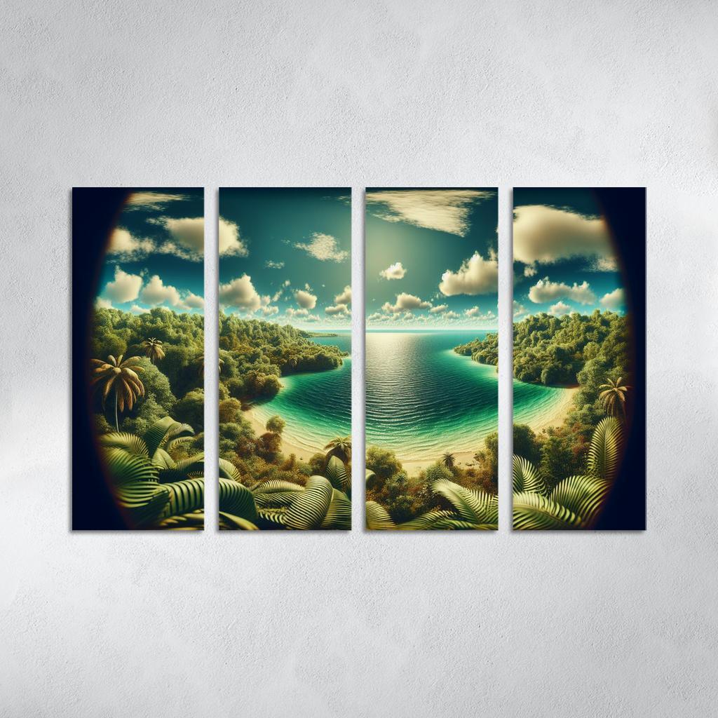 Hidden Lagoon Natural Hot Springs Premium Artwork Frames