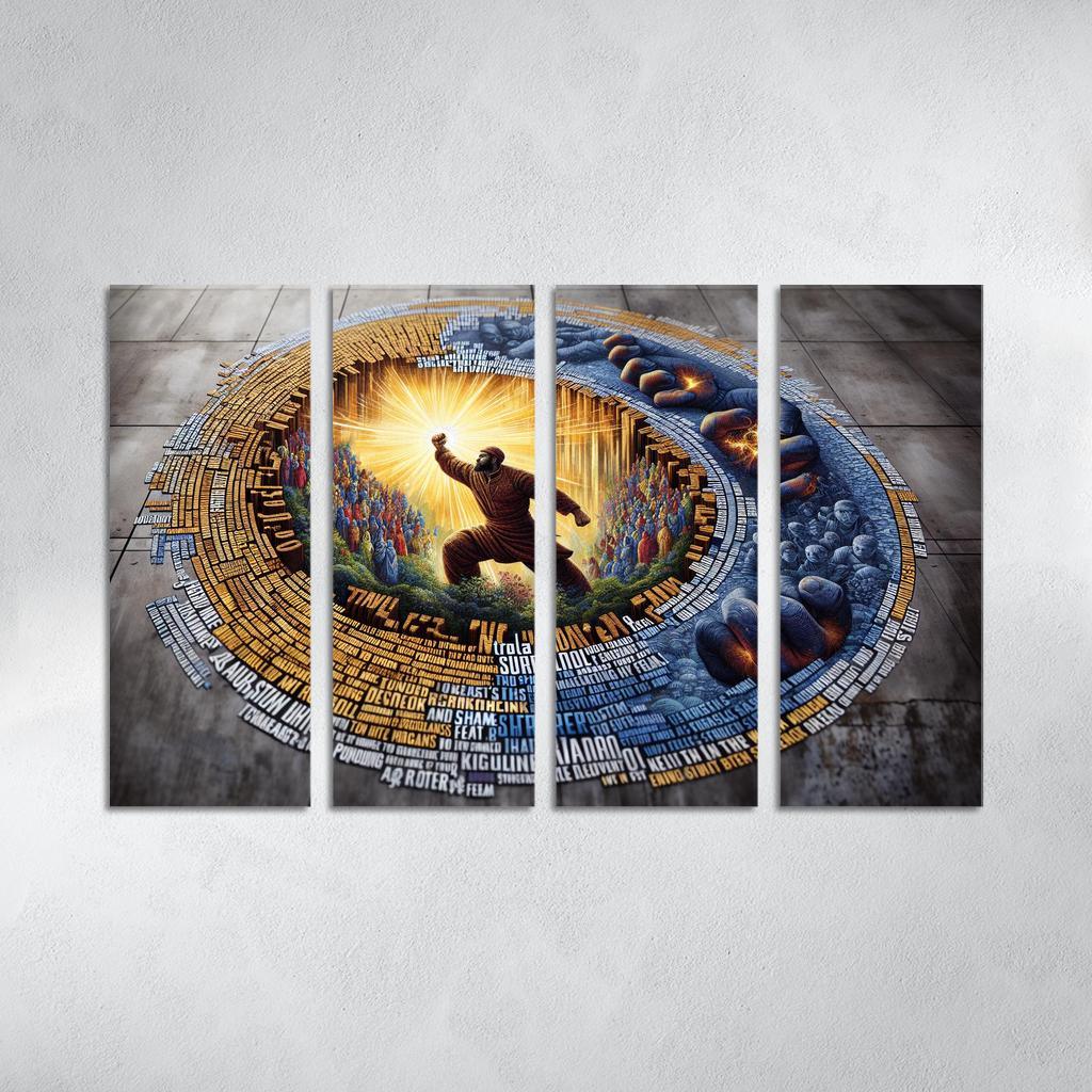 Tales Of Survival The Fight Against Domestic Violence Custom Paintings Frame