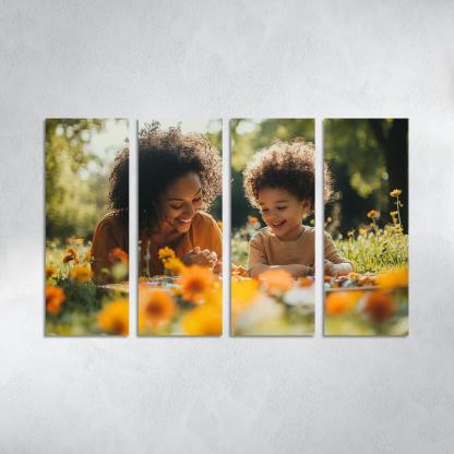 The Gift Of Time A Mothers Presence Custom Paintings Frame