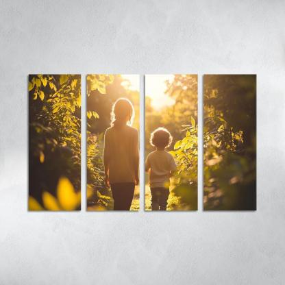 Journey Of Hearts A Mothers Guiding Love Custom Paintings Frame