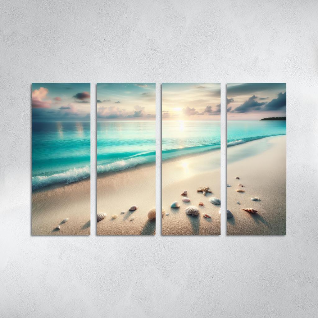 Serene Waters Quiet Coastal Escape Premium Artwork Frames