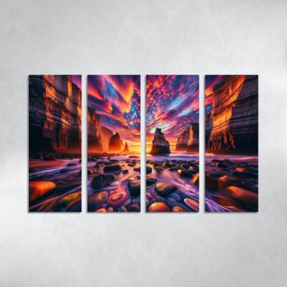 Sunset Cliffs A Photographer's Dream Custom Paintings Frame