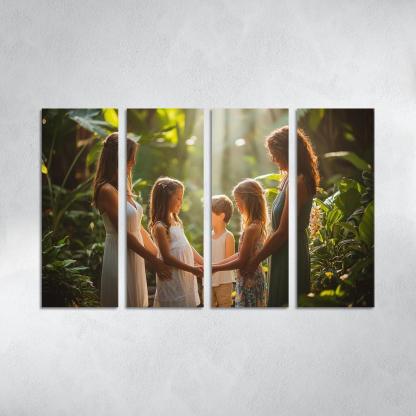 An Unbroken Circle A Mothers Enduring Love Canvas Paintings Frame