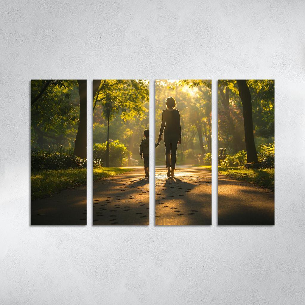 Footsteps Of Love Following A Mothers Path One-piece Frames
