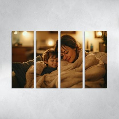 The Comforting Blanket Wrapped In A Mother's Love One-piece Frames