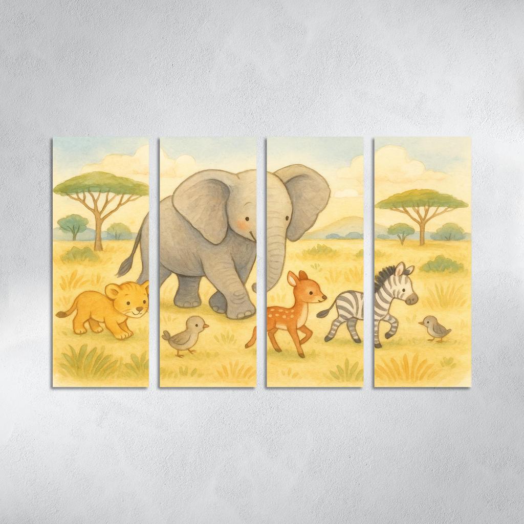Gentle Giant Elephant Quest Premium Artwork Frames