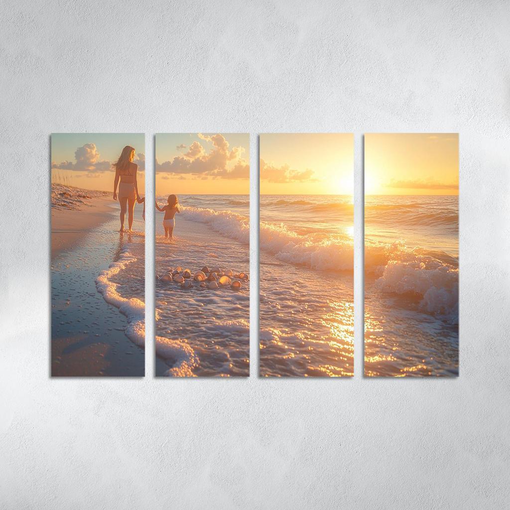 Waves Of Love The Depth Of Motherhood Custom Paintings Frame