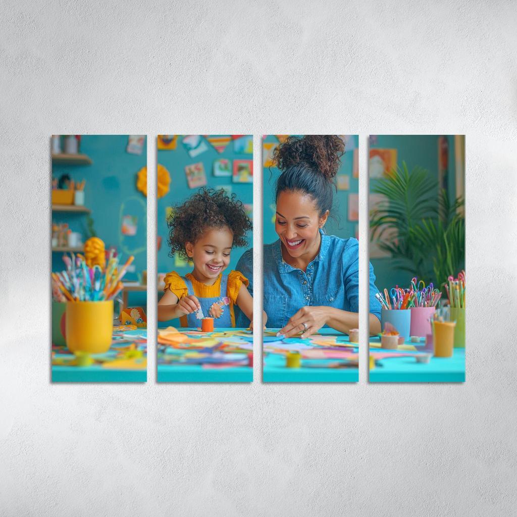 Crafting Memories The Art Of Togetherness Custom Paintings Frame