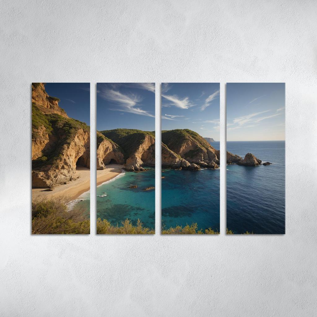 Mystical Coves Of Indigo Waters Art Trends