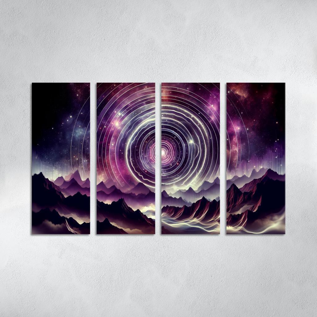 Infinite Echoes Of Being Premium Artwork Frames