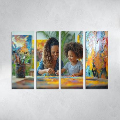 The Art Of Nurturing A Mothers Gentle Care One-piece Frames