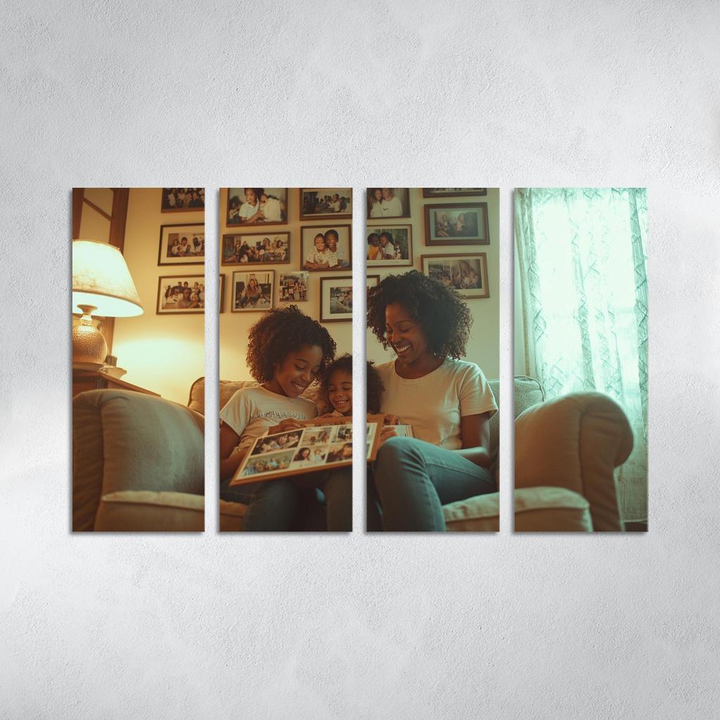 Reflections Of Love A Journey Through Time Custom Paintings Frame