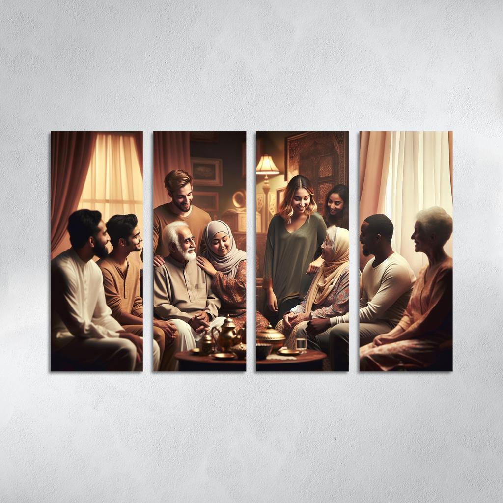 Elders Of Wisdom Respecting Our Aging Population Custom Paintings Frame