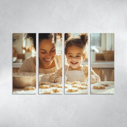The Beauty Of Small Moments A Mothers Care Custom Paintings Frame