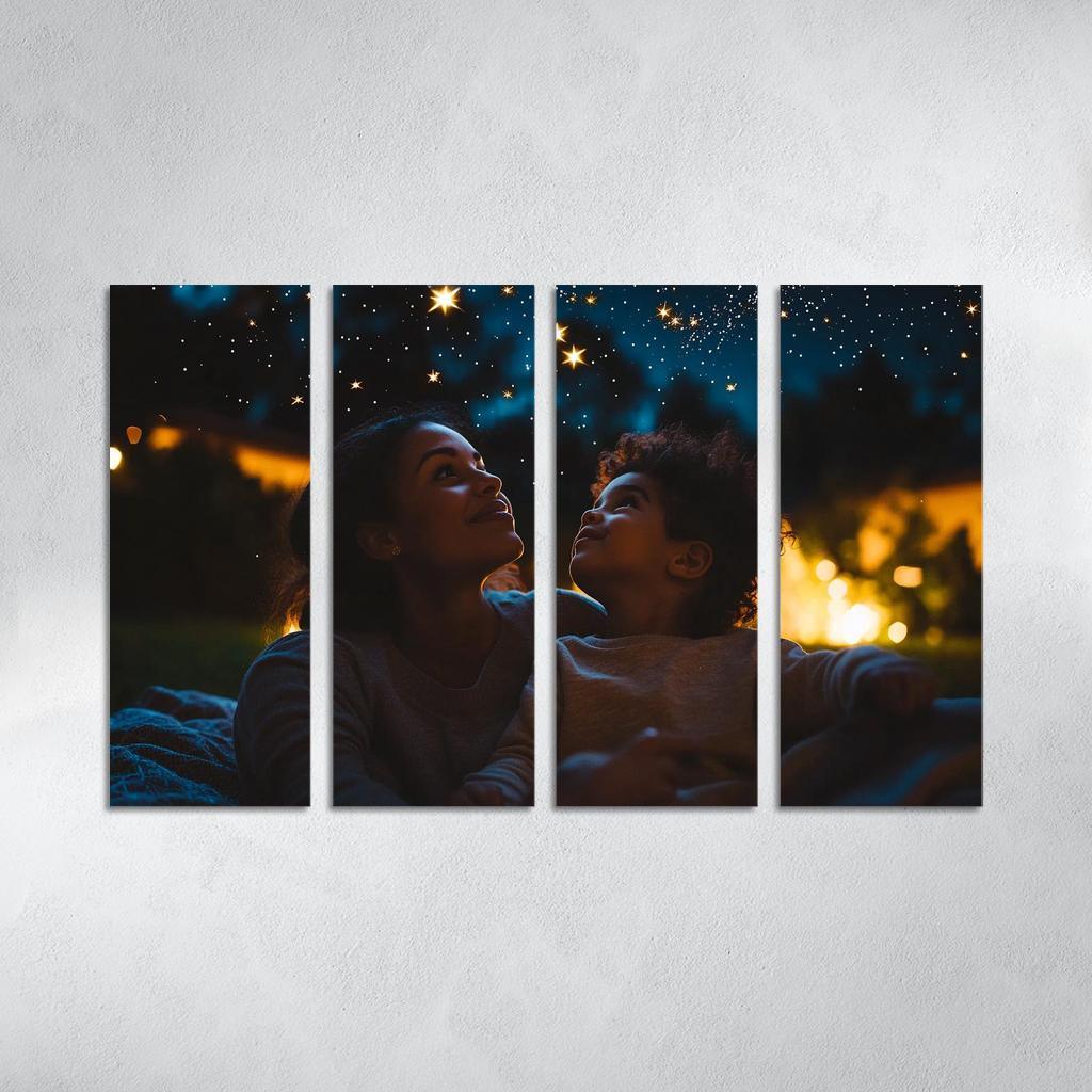 The Stars Of Our Story A Mothers Influence Custom Paintings Frame