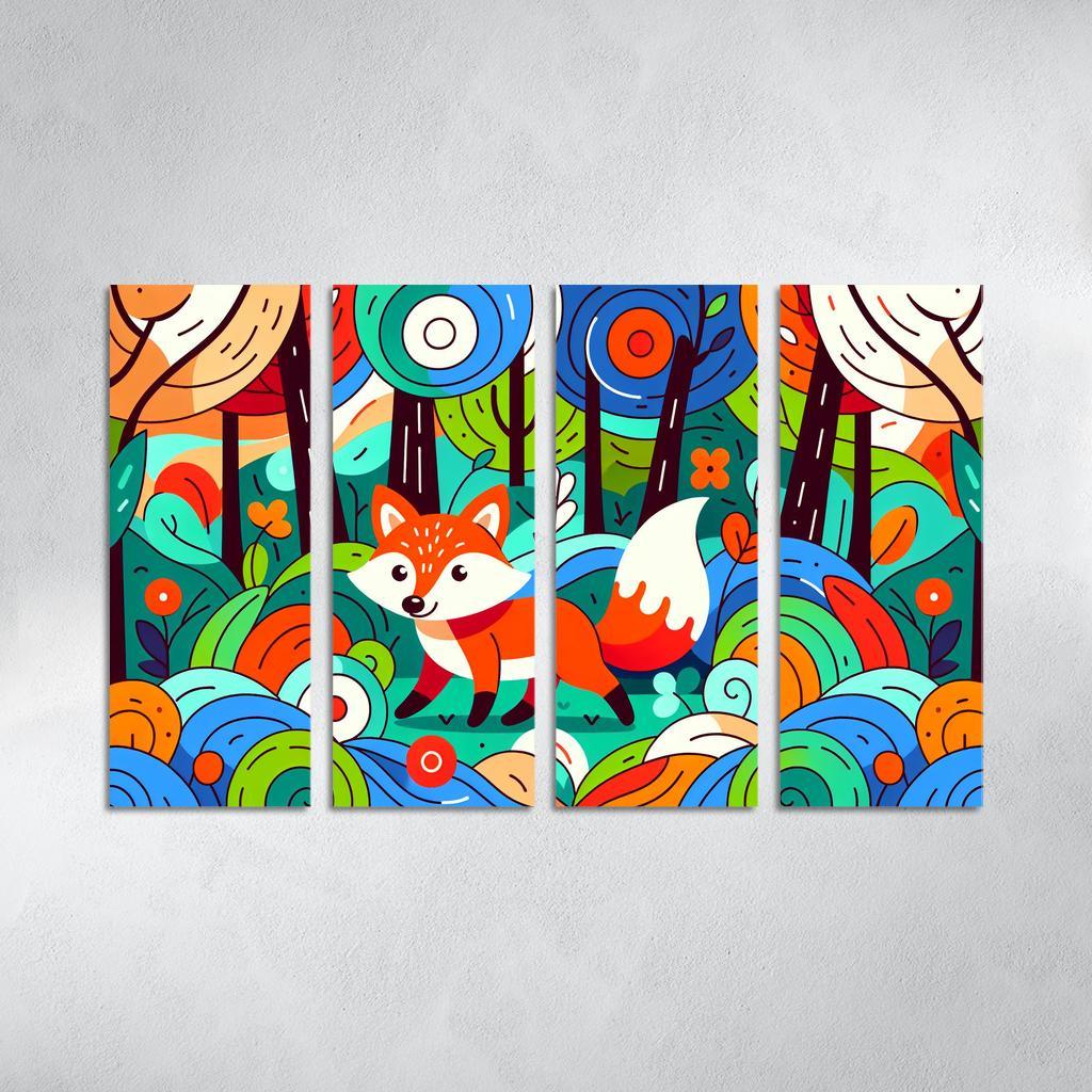 Exploring Fox Modern Paintings Frame