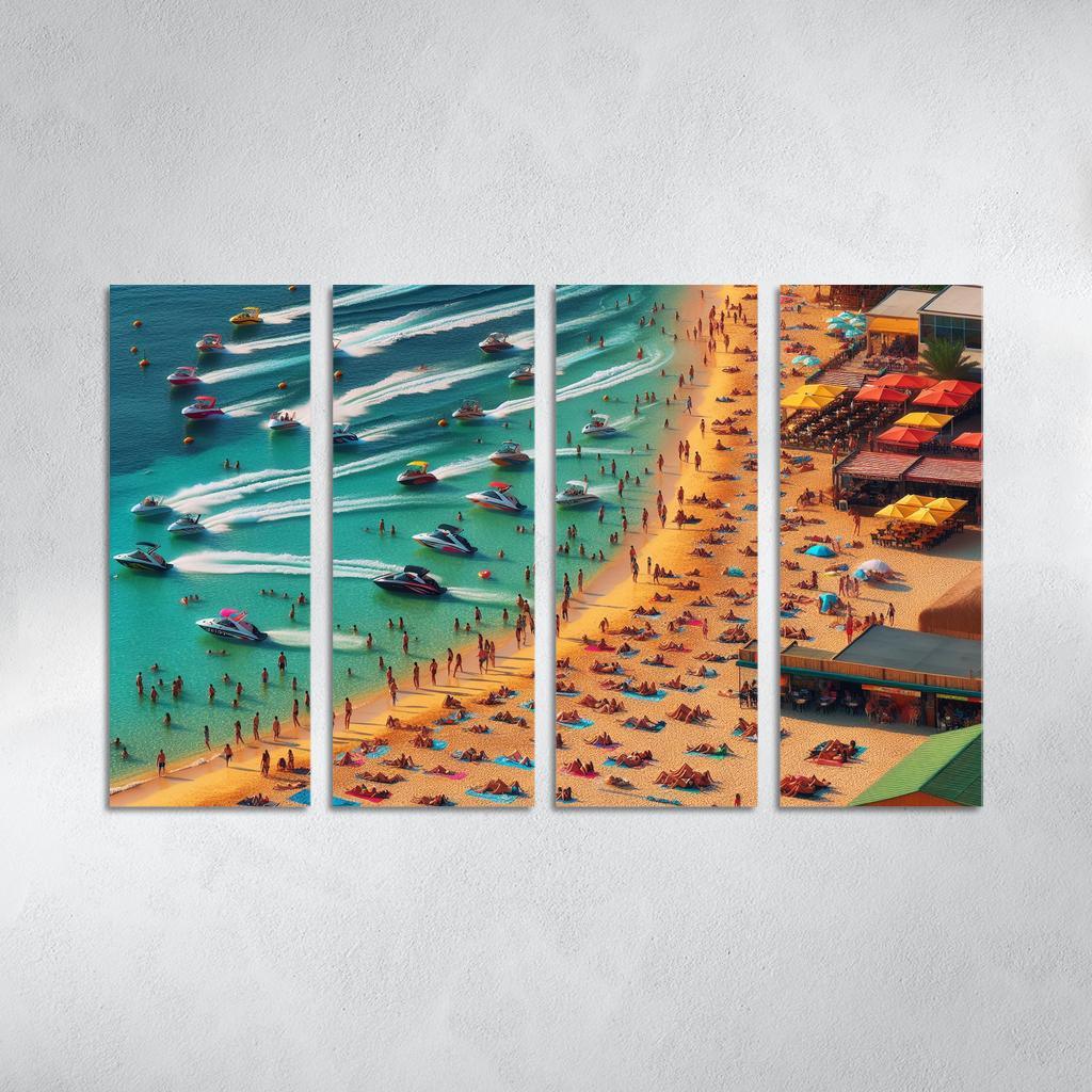 Palm Beach Bliss Sunny Shores And Water Sports Art Trends