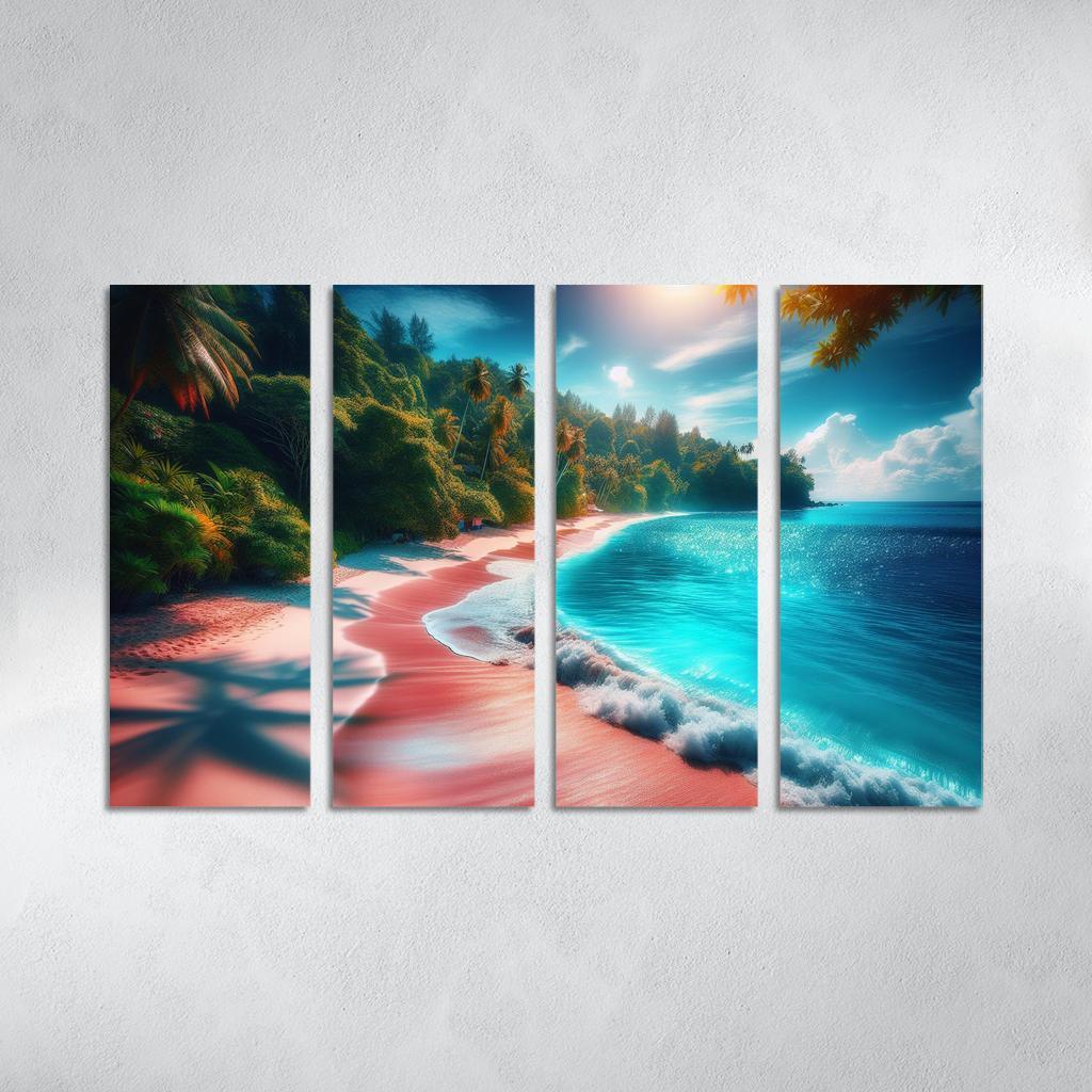 Hidden Oasis Tranquil Waters And Lush Landscapes Premium Artwork Frames