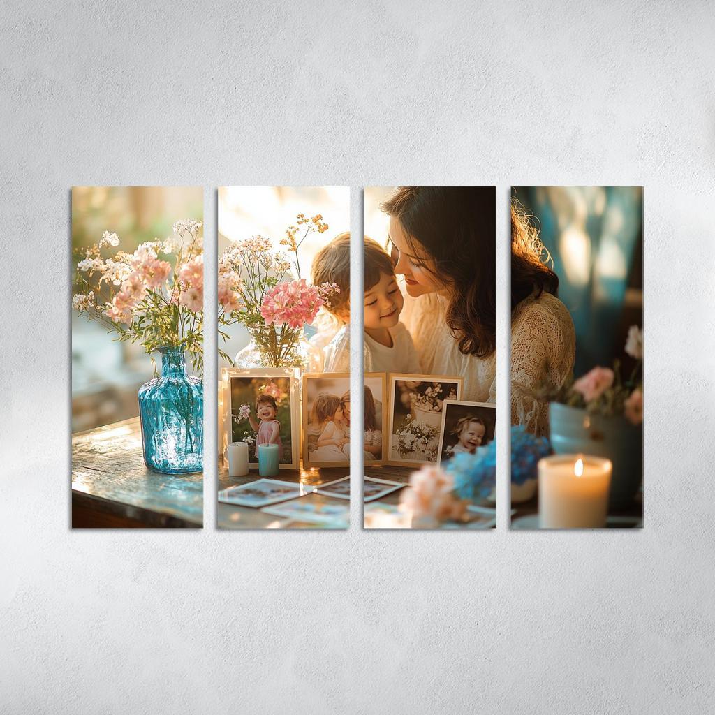 Timeless Love The Journey Of A Mother Canvas Paintings Frame