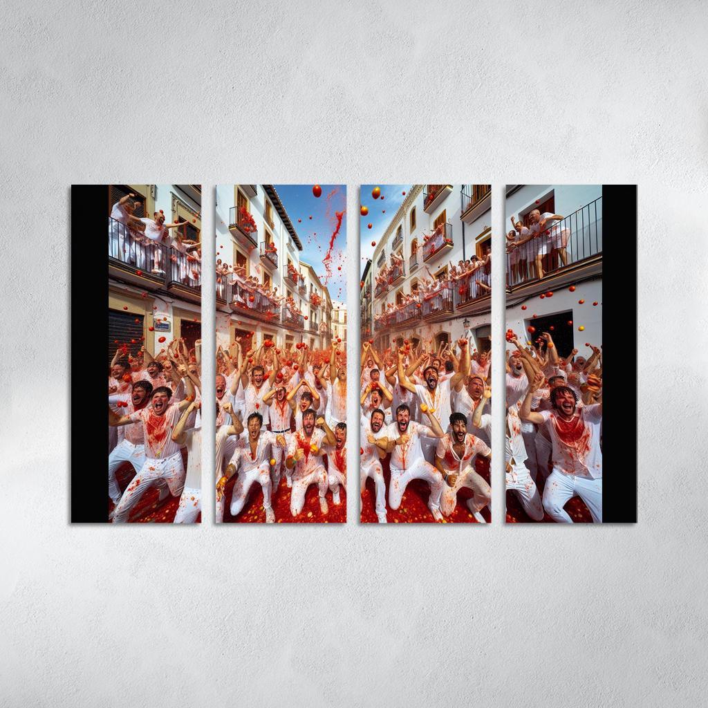 La Tomatina Festival - Spain One-piece Frames