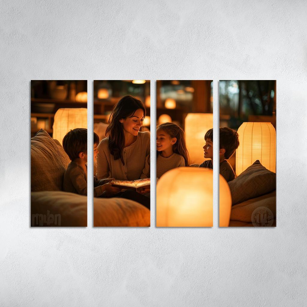 Treasured Stories A Mothers Gift Of Narratives Canvas Paintings Frame