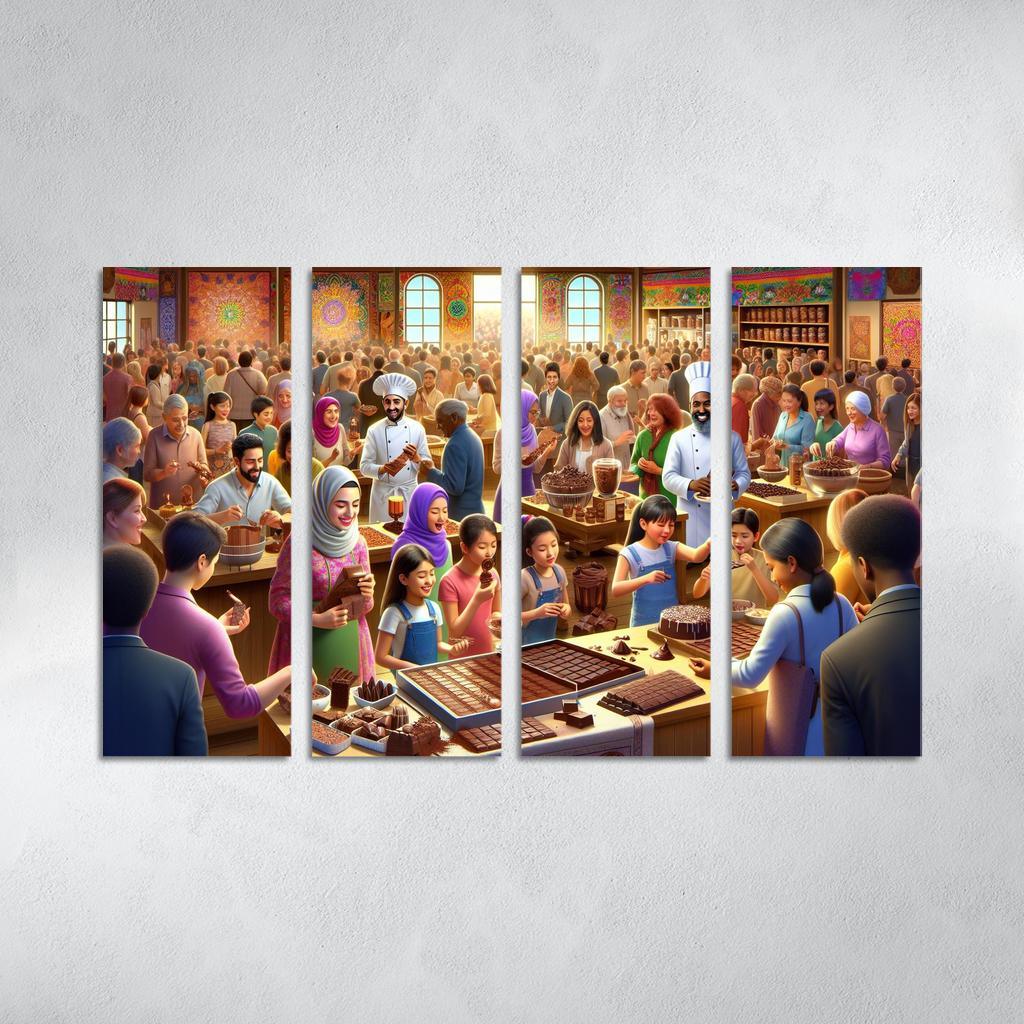 World Chocolate Festival - Uk Framed Paintings