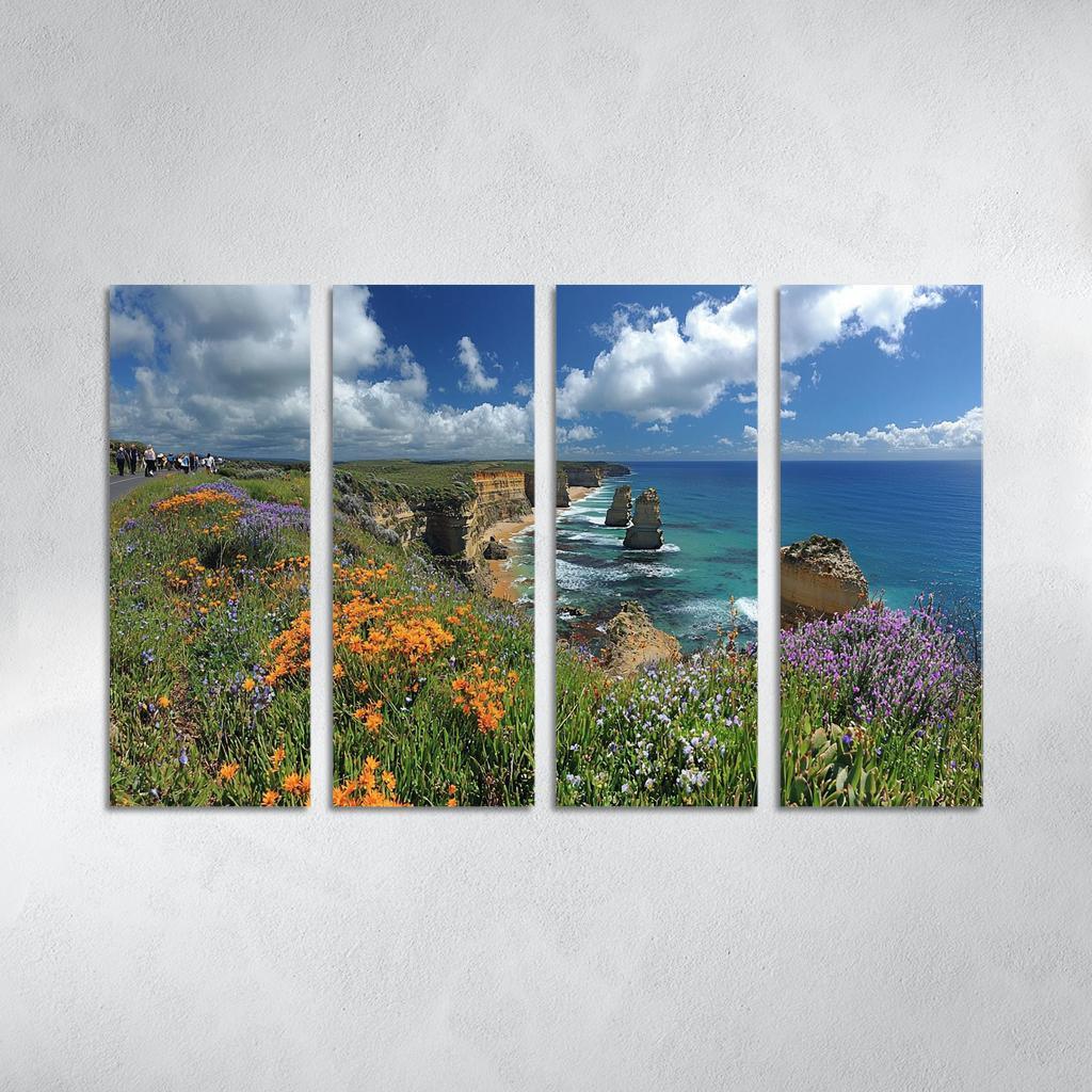 The Great Ocean Road Abstract Paintings Frame