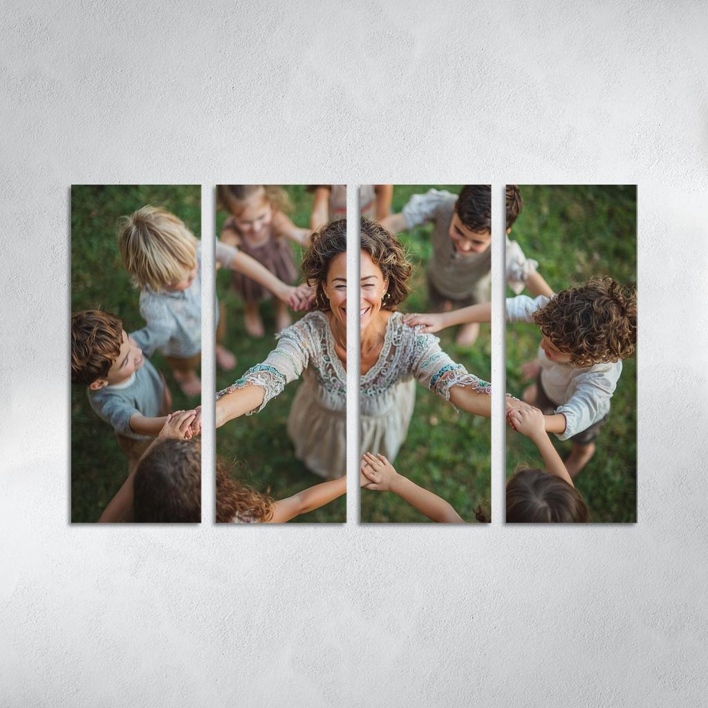 The Circle Of Life A Mothers Eternal Love Canvas Paintings Frame