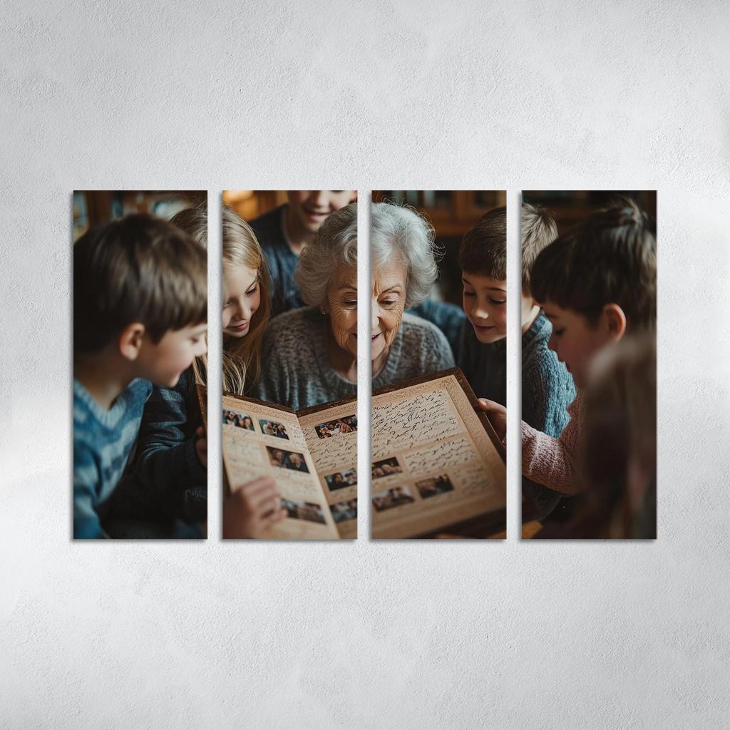 In Her Heart A Mother's Legacy Of Love Modern Paintings Frame