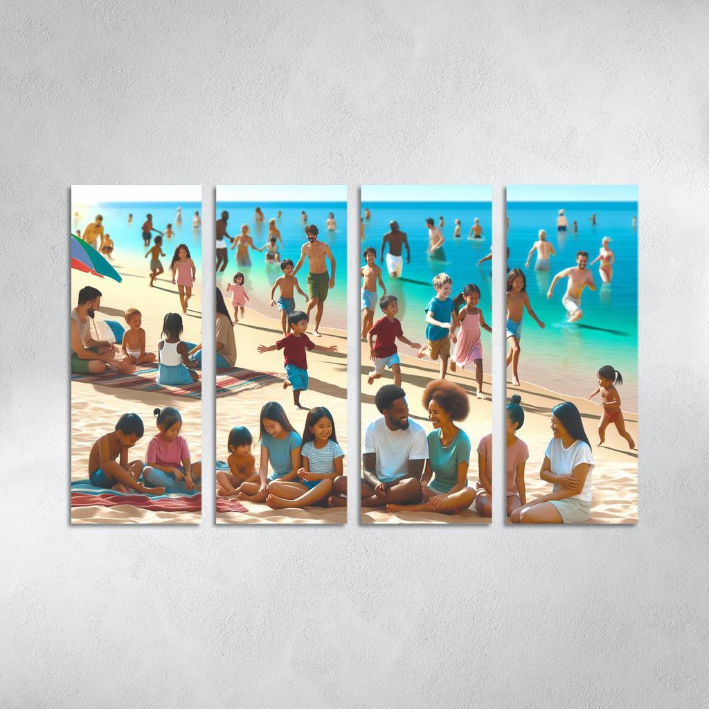 Emerald Cove Family Fun And Exploration Premium Artwork Frames
