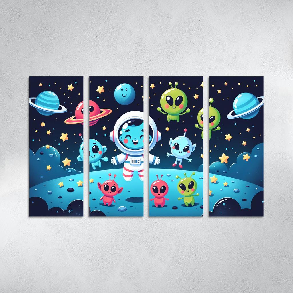 Silly Space Adventure Premium Artwork Frames