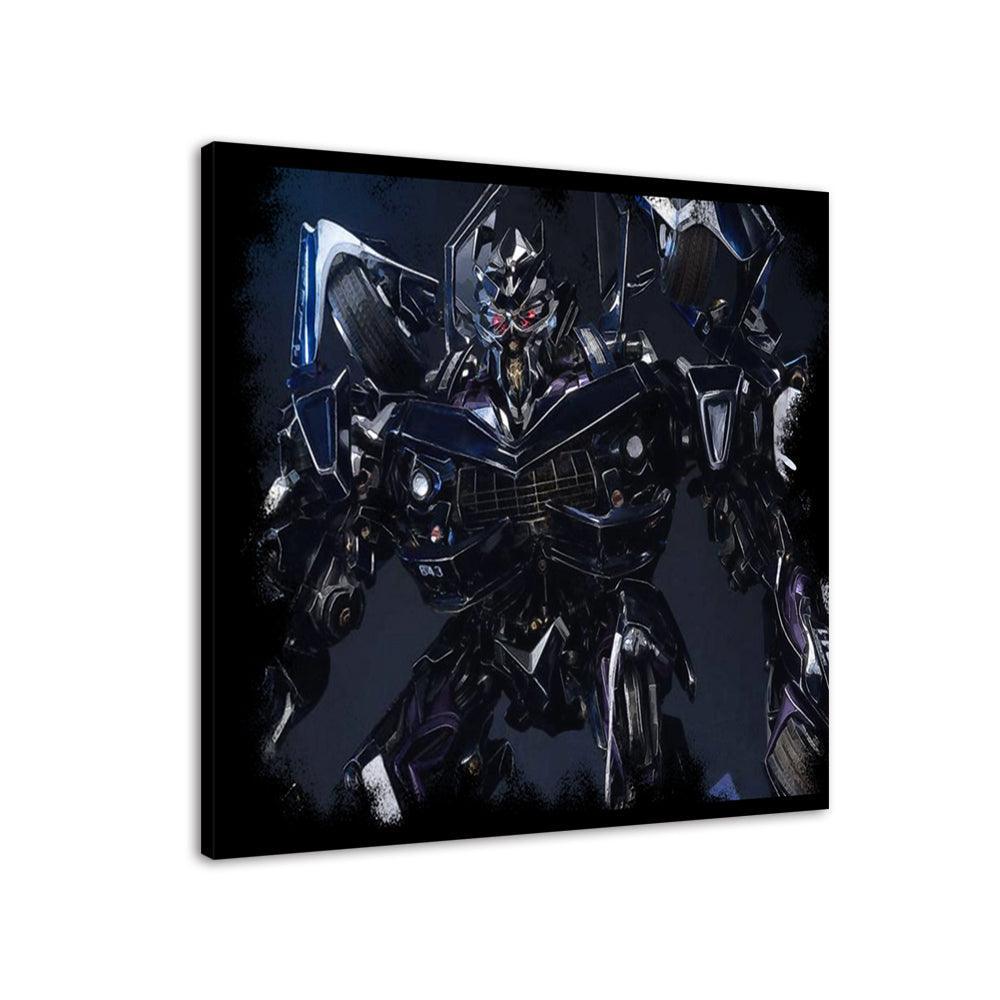 Megatron Transformers 1 Piece HD Multi Panel Canvas Wall Art Frame-Original Frame