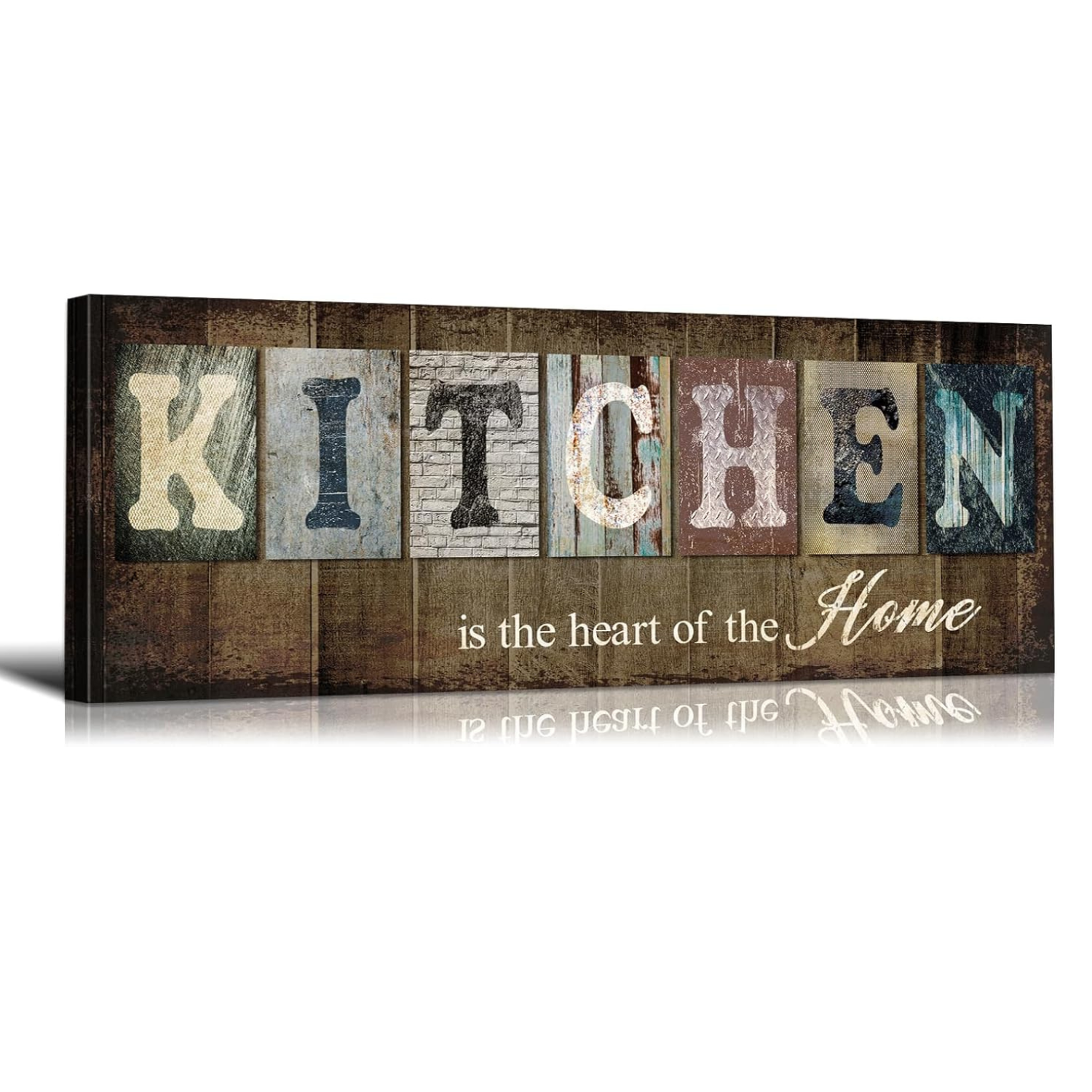Family Sign Canvas Décor Painting 5 Pieces Wall Art