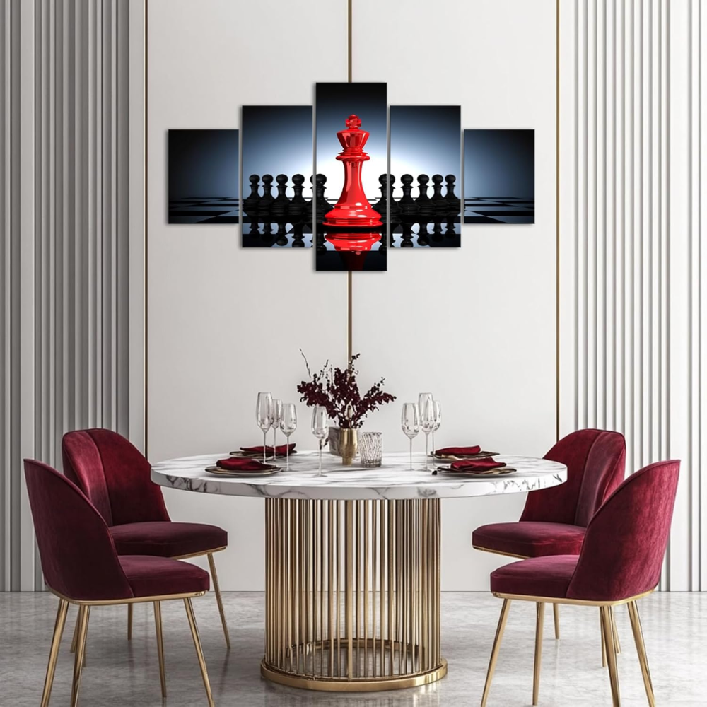 Red Tree Canvas Wall Art