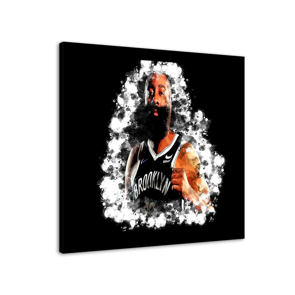 James Harden 1 Piece HD Multi Panel Canvas Wall Art Frame-Original Frame