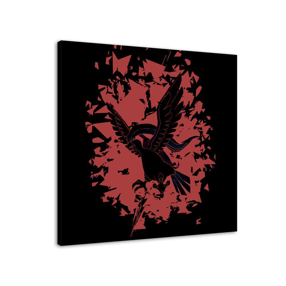 Abstract Eagle & Snake 1 Piece HD Multi Panel Canvas Wall Art Frame-Original Frame