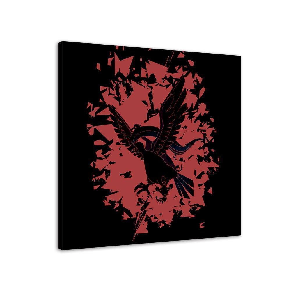 Abstract Eagle & Snake 1 Piece HD Multi Panel Canvas Wall Art Frame-Original Frame