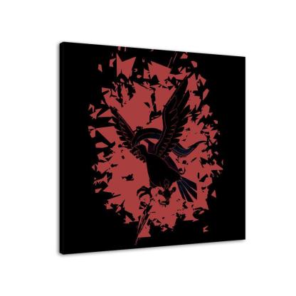 Abstract Eagle & Snake 1 Piece HD Multi Panel Canvas Wall Art Frame-Original Frame