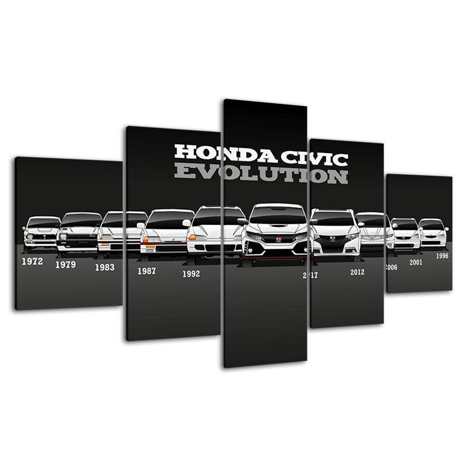 Five Piece HD Multi Panel Canvas Wall Art Frame-Original Frame