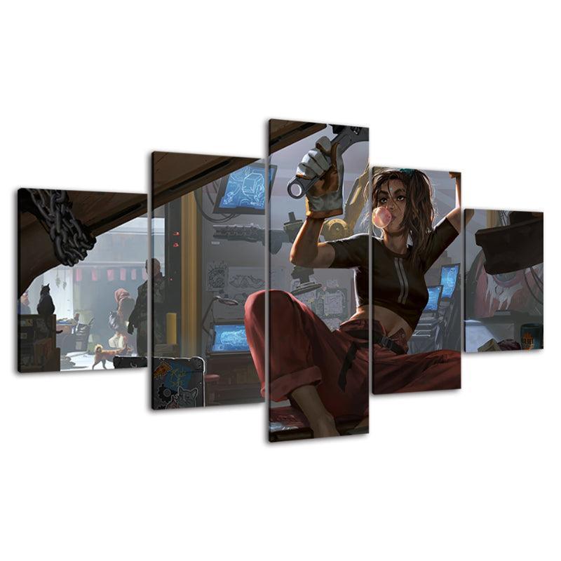 Apex Legends Canvas 3D Wall Art For A Theme Decor-Original Frame