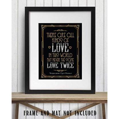 Quotes Book Page Wall Art Print-Original Frame