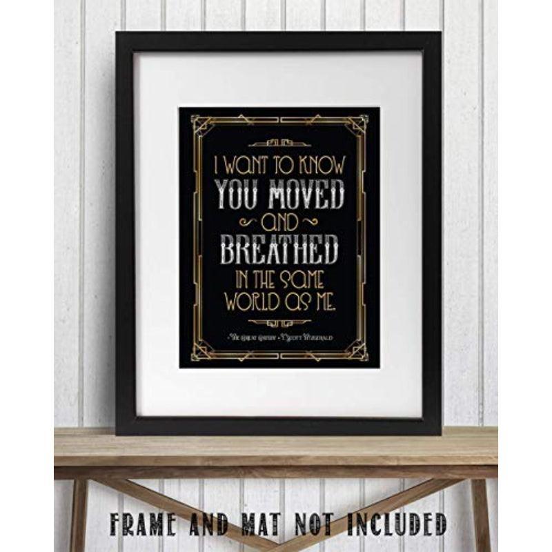 Quotes Book Page Wall Art Print-Original Frame