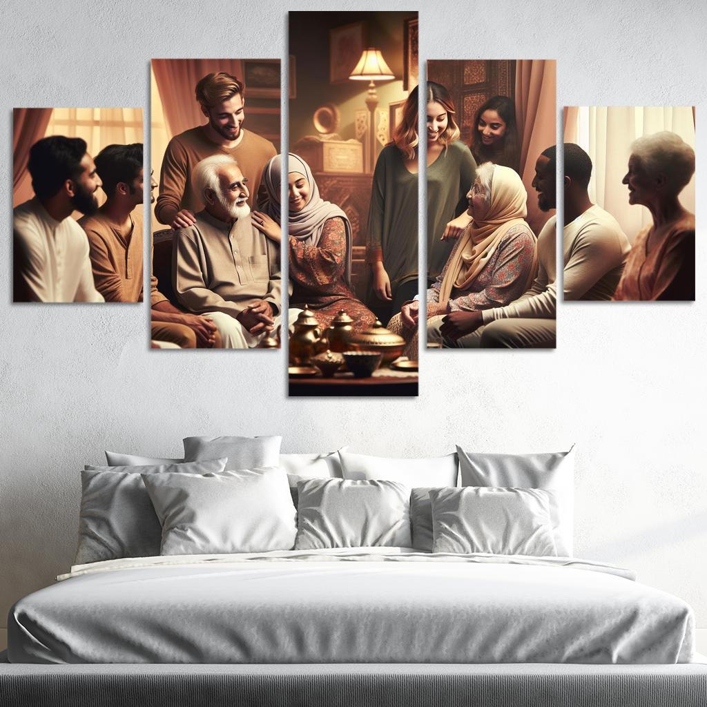 Elders Of Wisdom Respecting Our Aging Population Custom Paintings Frame