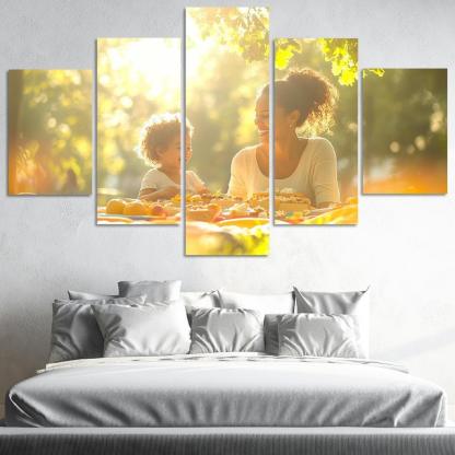 Time Together Moments Of Joy Custom Paintings Frame