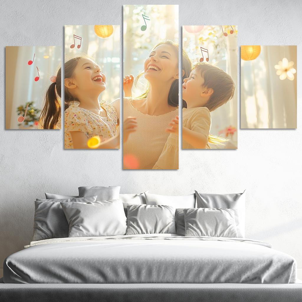 The Rhythm Of Love A Mothers Dance Custom Paintings Frame