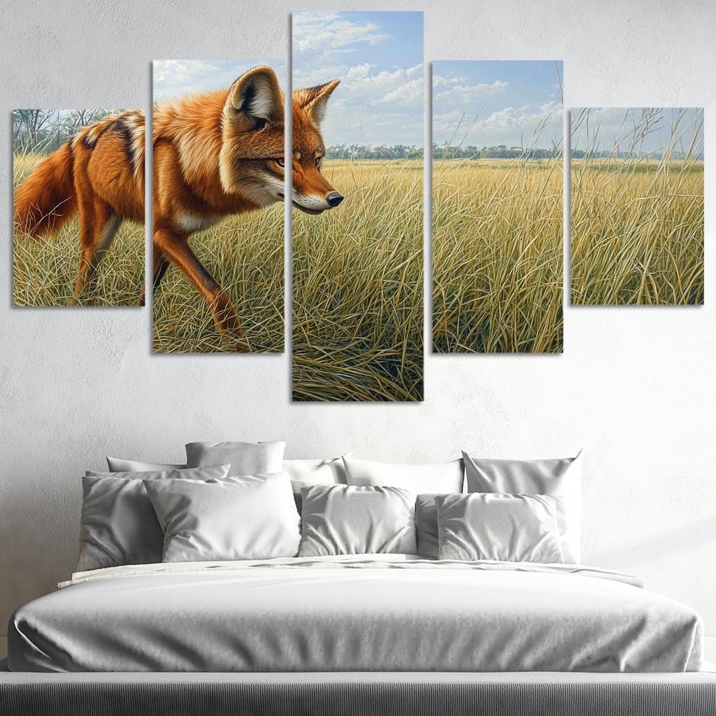 The Serene Maned Wolf The Tallest Canid Art Trends